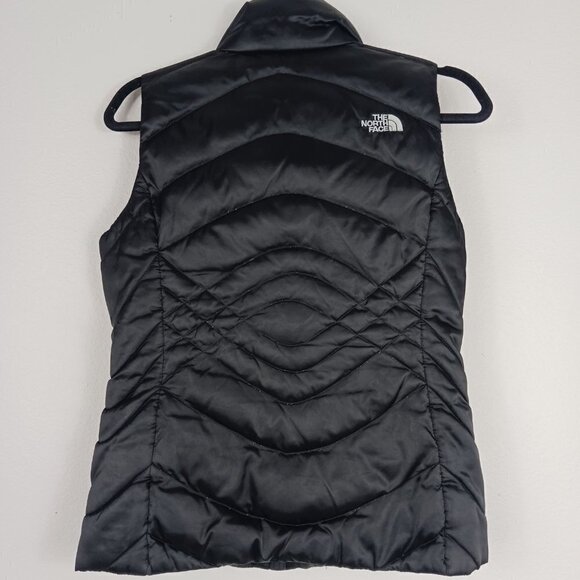 The North Face Aconcagua 550 Fill Down Puffer Vest Womens XS Black Full-Zip - Picture 3 of 7